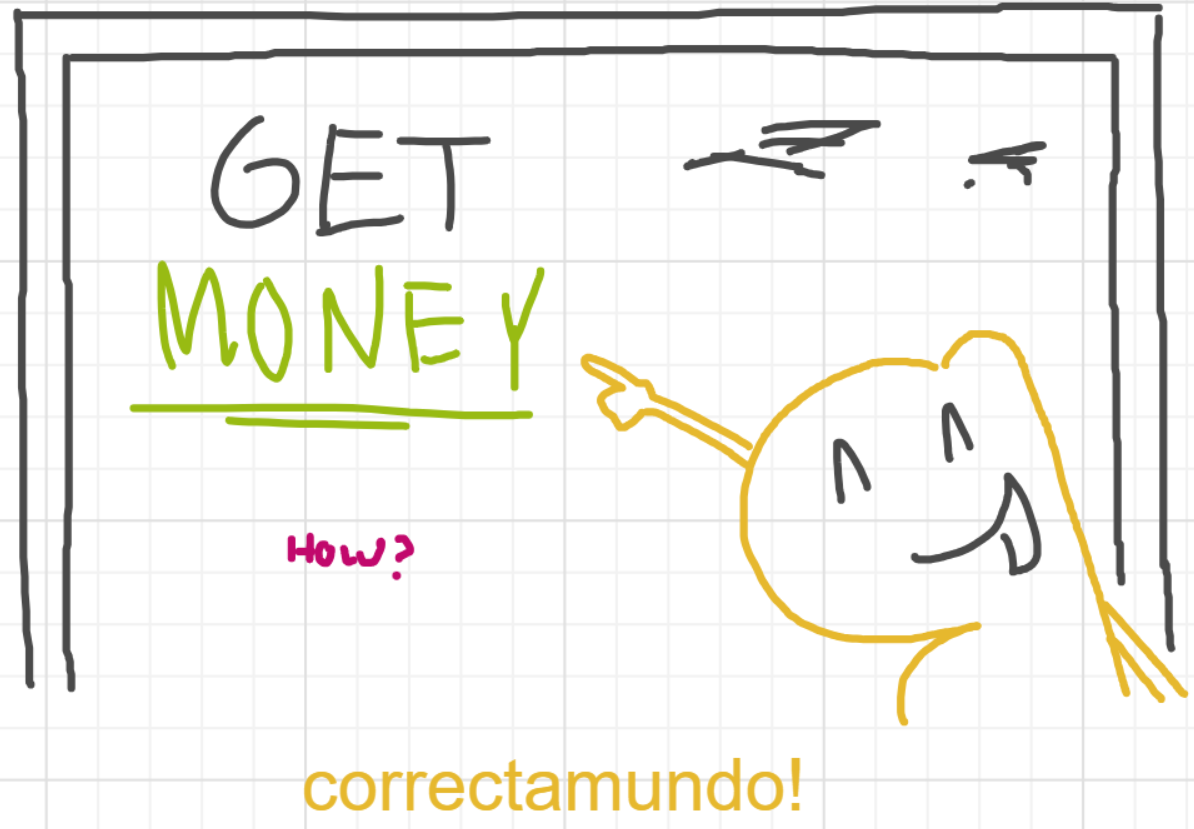 A panel from I've Been Everywhere, Man, episode nine of the Board Boards object show by Furretwalk/WalkingFurret.